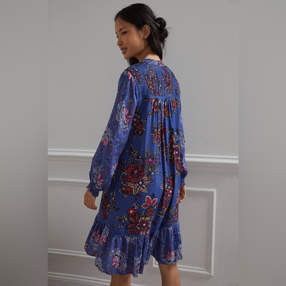 Anthropologie Diana Pintucked Tunic Dress - Picture 3 of 8
